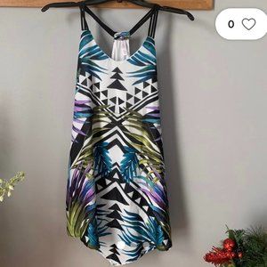 Xhilaration Tropical Shift Dress - NWOT - Sz L - Perfect for Travel!! 🌴